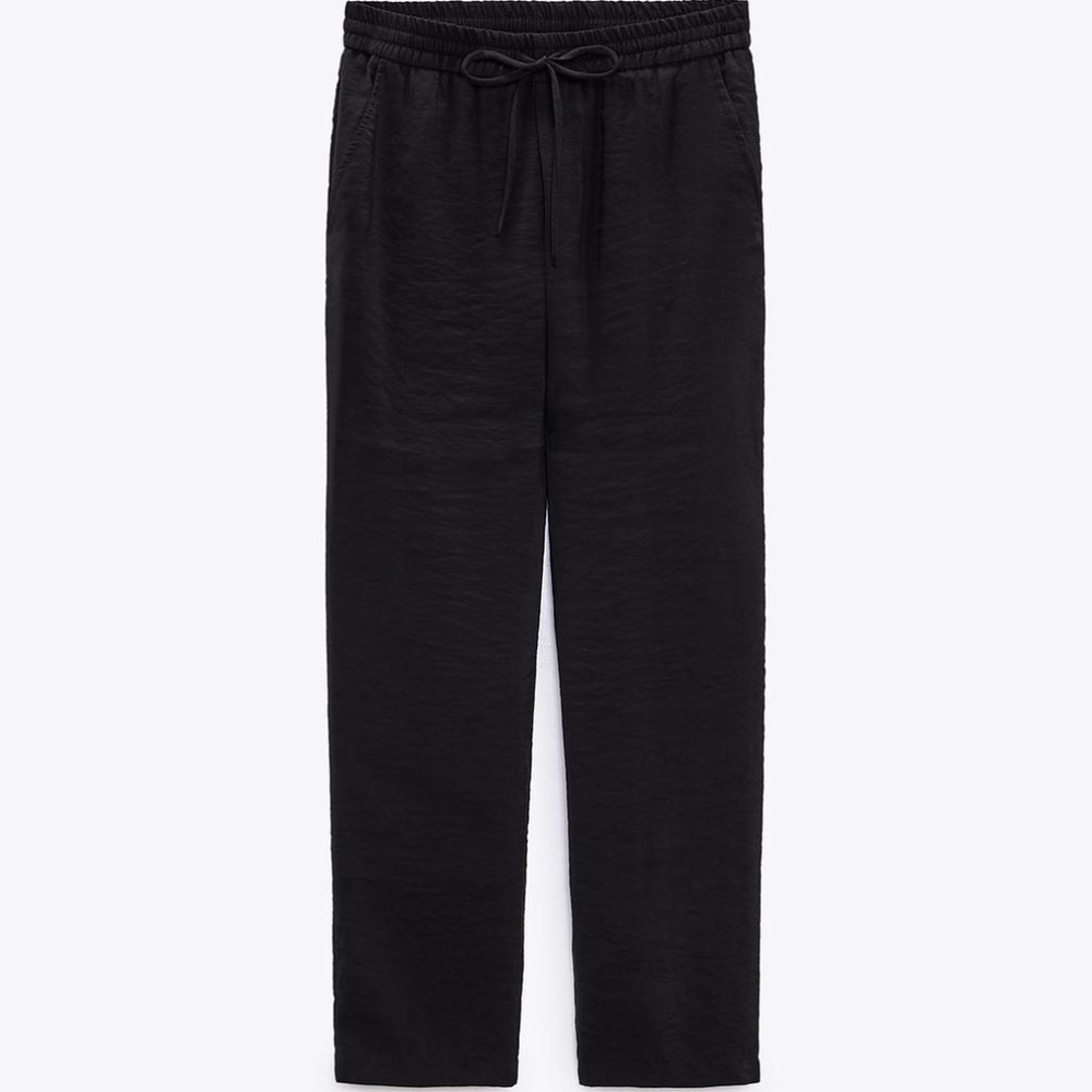 Zara Flowy Ankle Pants